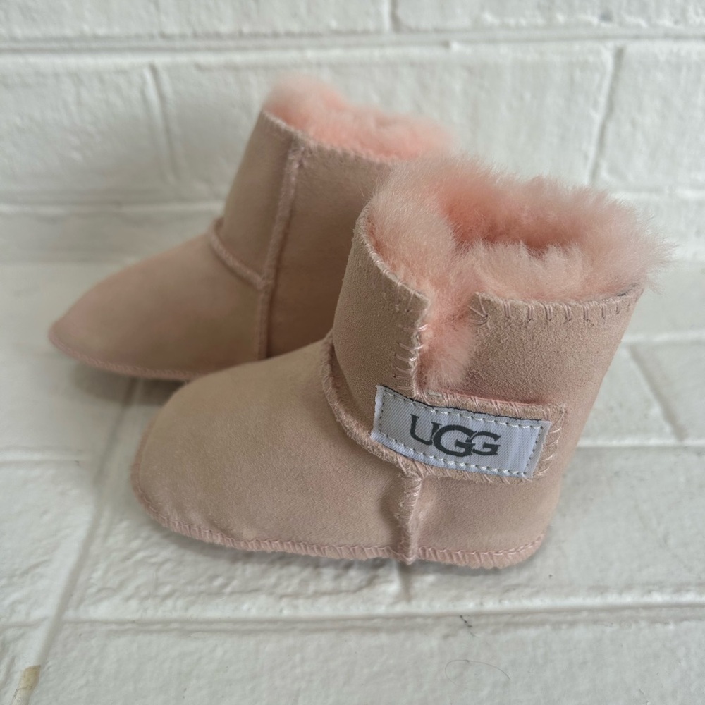 UGG Pink Baby Booties
